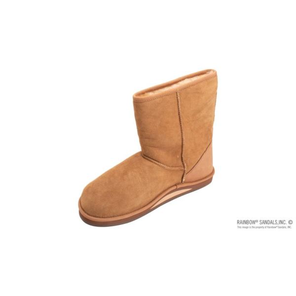 Rainbow | Men's Leather Sheepskin Boot-Sierra Brown