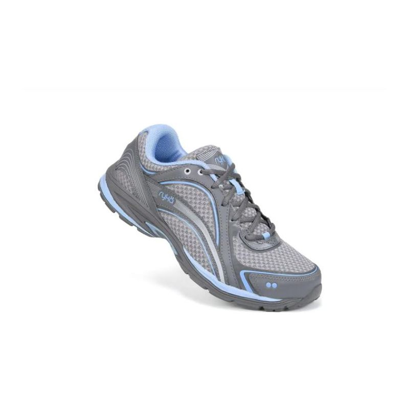 Ryka | Sky Walk Walking Shoe-Silver/Blue