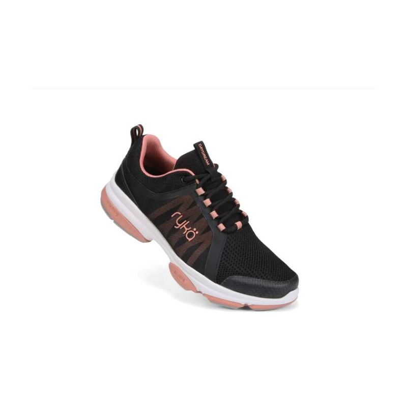 Ryka | Daydream Training Shoe-Black Pink Fabric