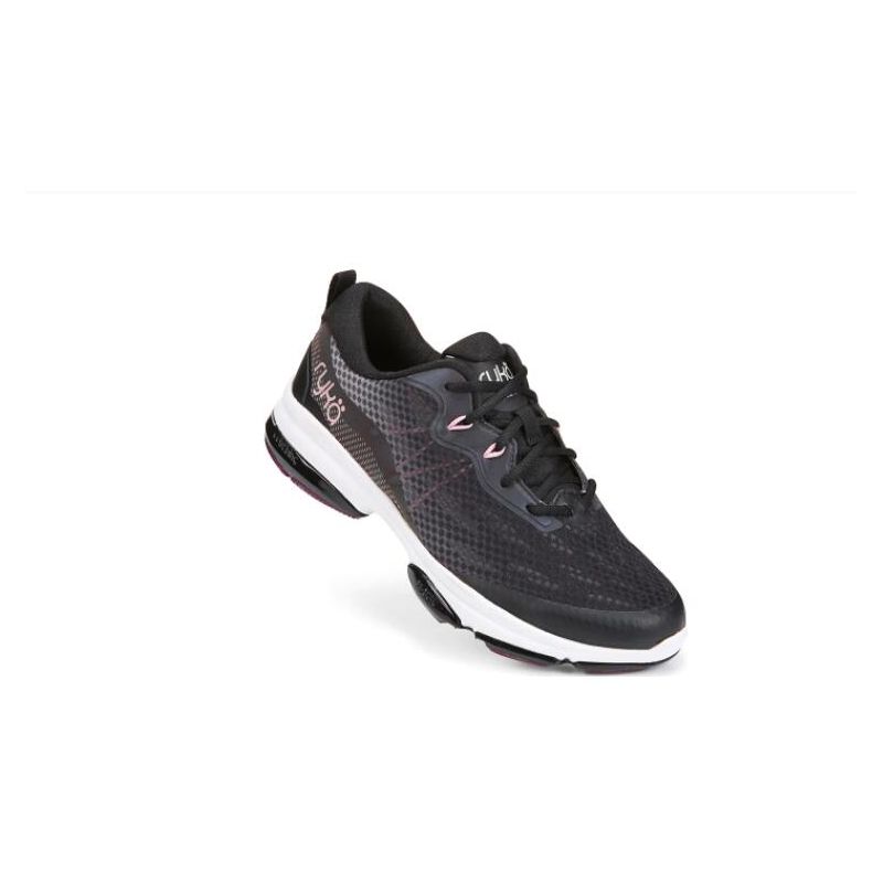 Ryka | Daze XT Training Shoe-Black Fabric