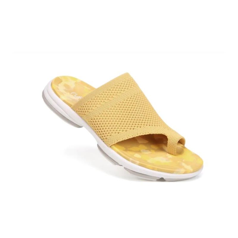 Ryka | Desi Sandal-Yellow Marbled Fabric
