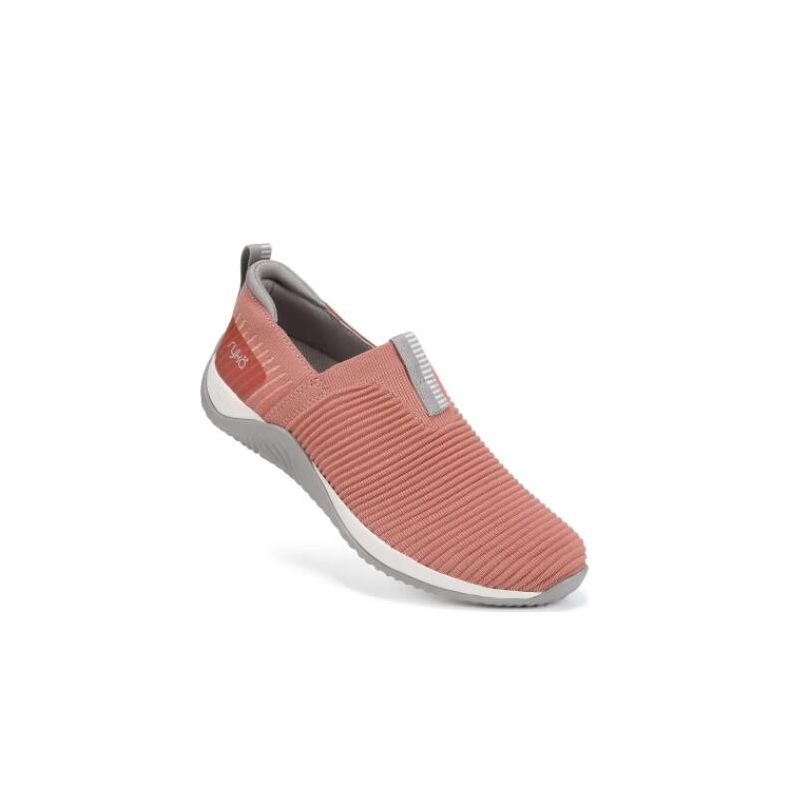 Ryka | Echo Knit Slip On Sneaker-Clay Pink Fabric