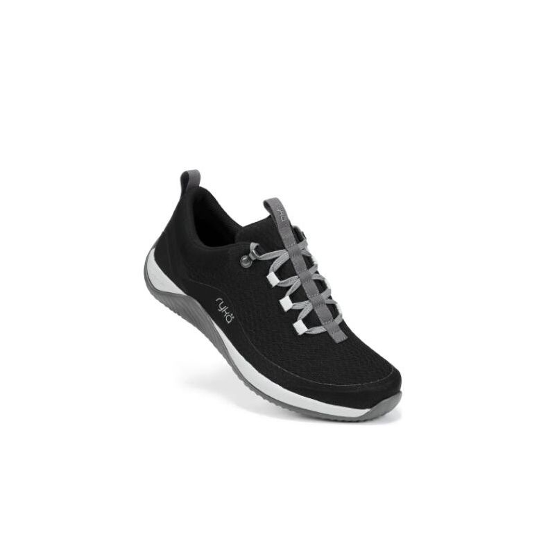 Ryka | Echo Low Sneaker-Black Fabric
