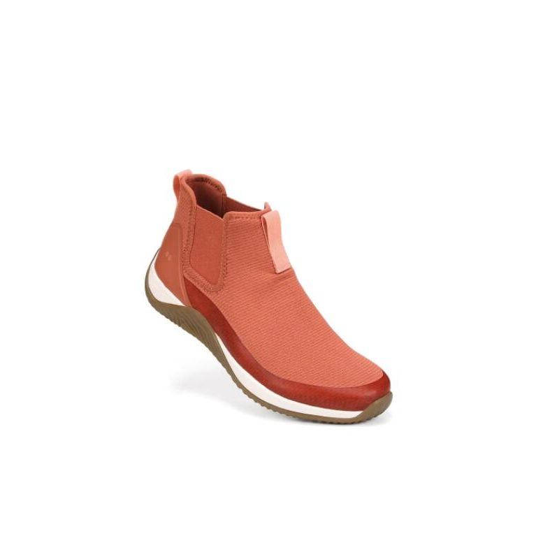 Ryka | Echo Mist Water Repellent Chukka Boot-Adobe Red Fabric