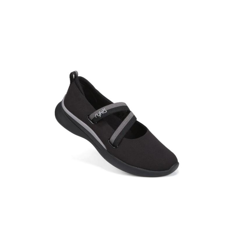 Ryka | Molly Slip On Sneaker-Black Fabric