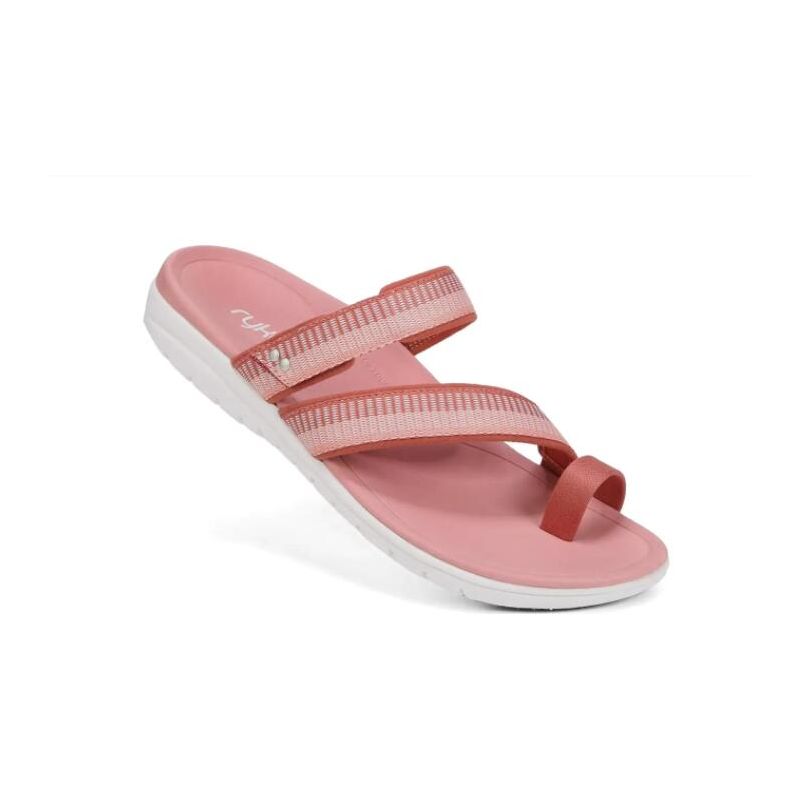 Ryka | Stella Sandal-Adobe Red Fabric