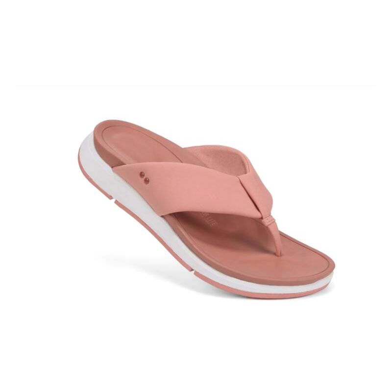 Ryka | Timid Flip Flop Sandal-Clay Pink Fabric