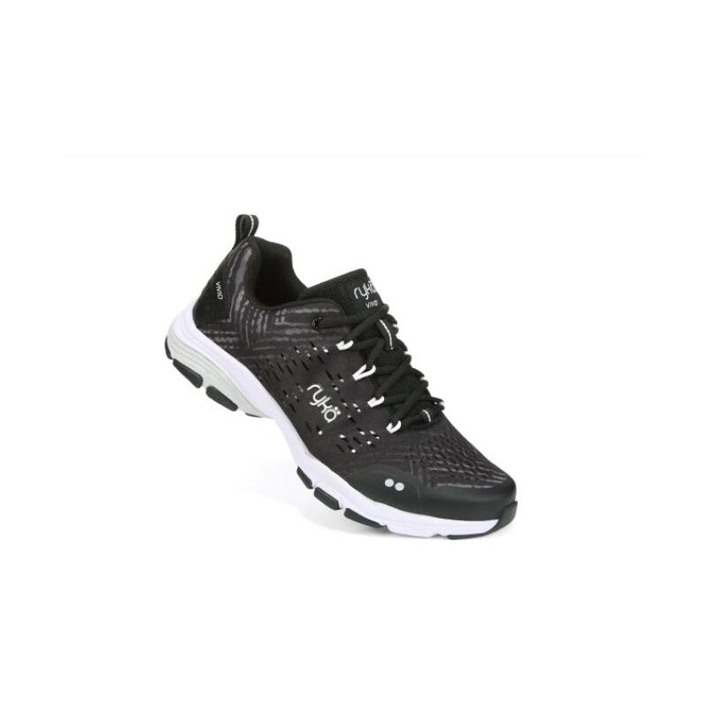 Ryka | Vivid RZX Training Shoe-Black White Fabric
