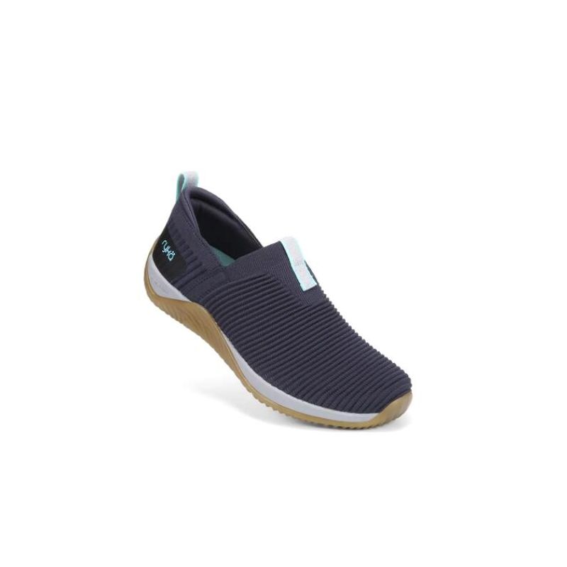 Ryka | Echo Knit Slip On Sneaker-Blue Ink Fabric