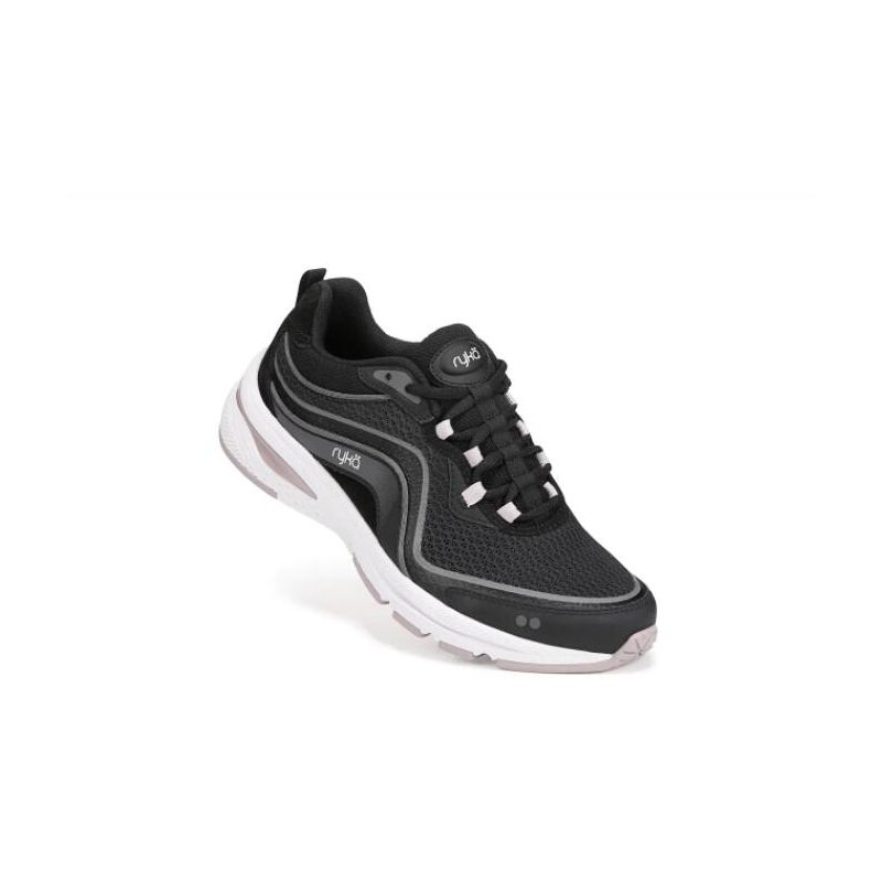 Ryka | Belong Walking Shoe-Black Leather