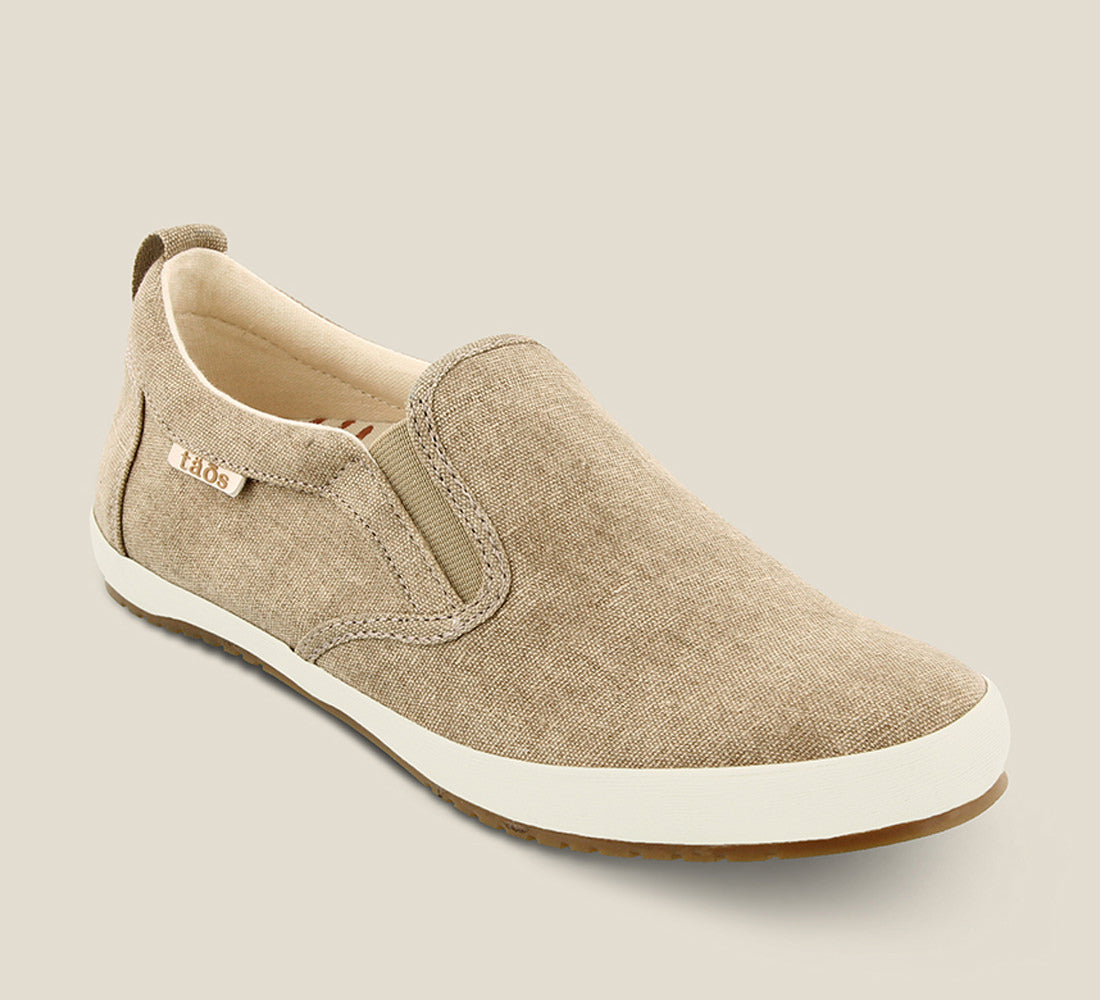 Taos Sneakers Women's Dandy-Khaki Wash Canvas | Free Shipping