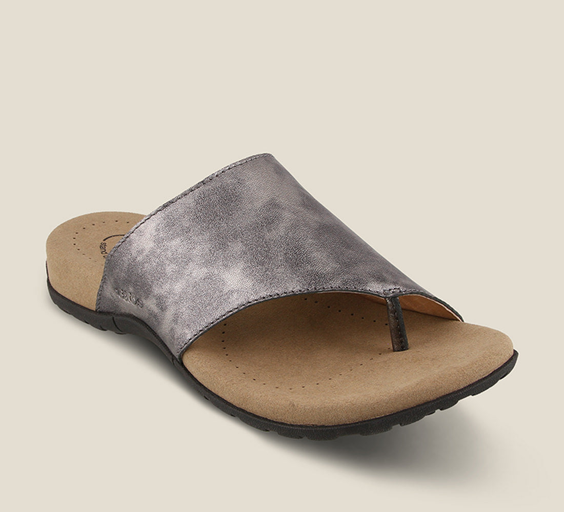Taos Sandals Women's Vacation-Pewter | Free Shipping