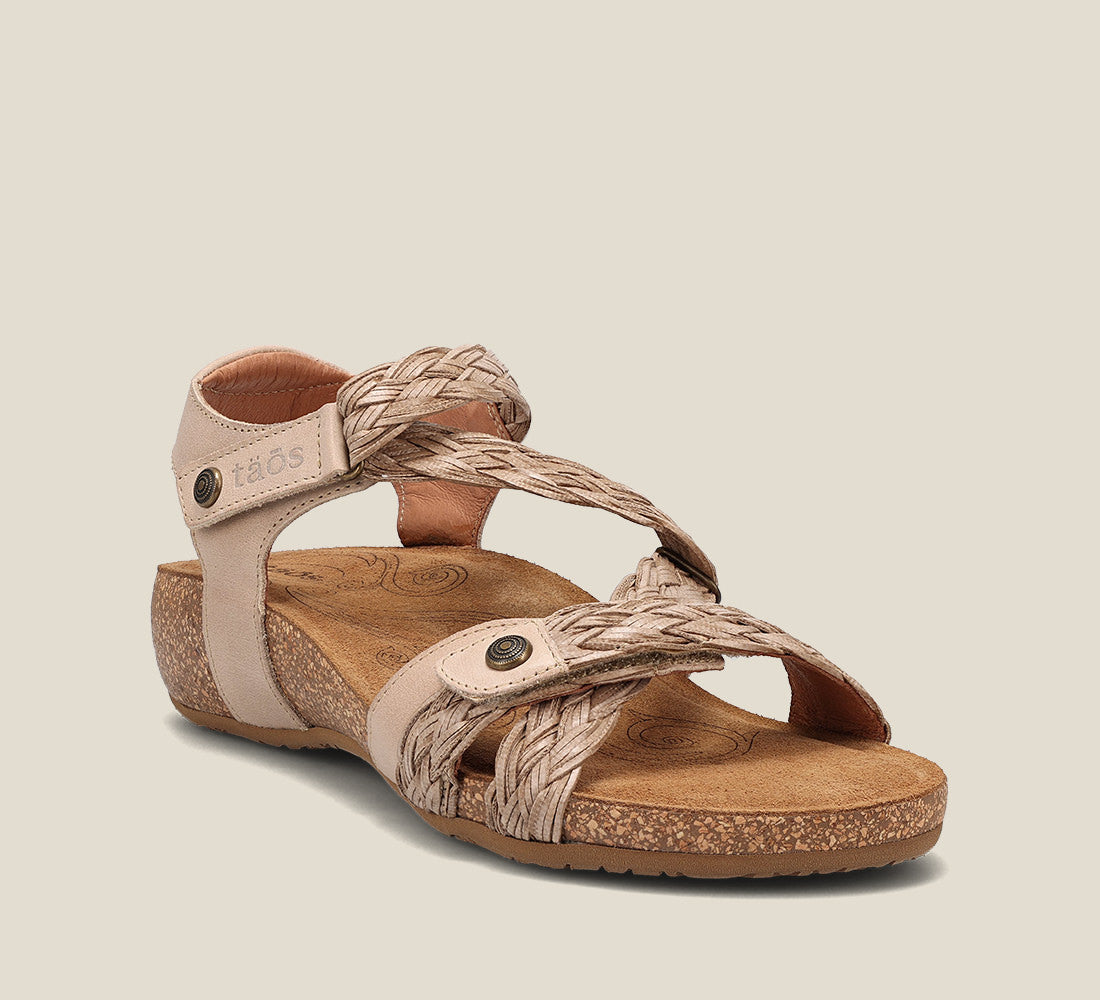 Taos Sandals Women's Newlie-Cement | Free Shipping