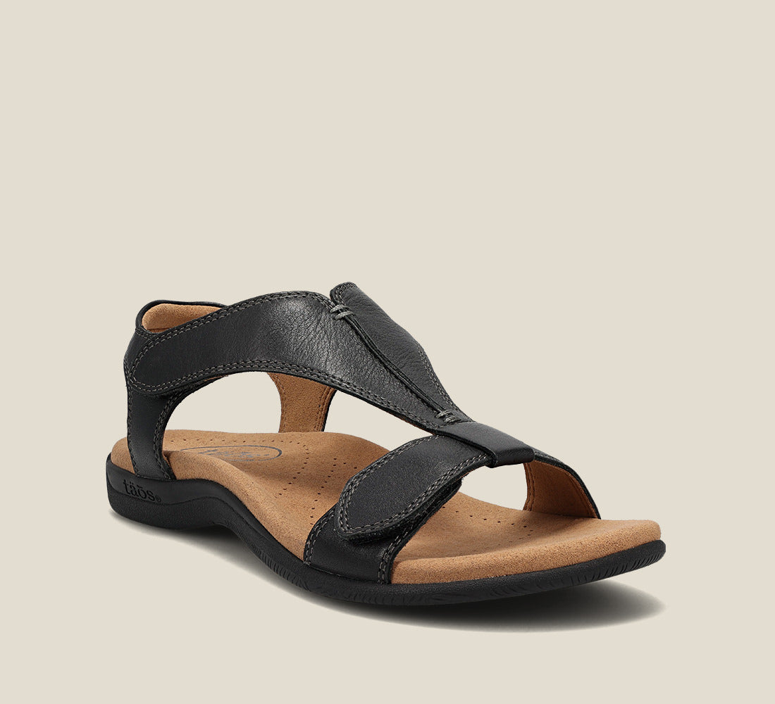 Taos Sandals Women's The Show-Black | Free Shipping