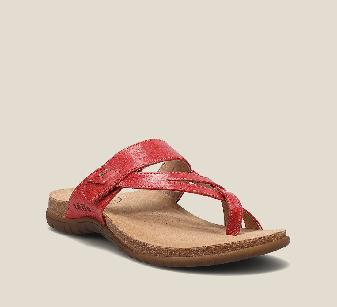 Taos Sandals Women's Perfect-True Red | Free Shipping
