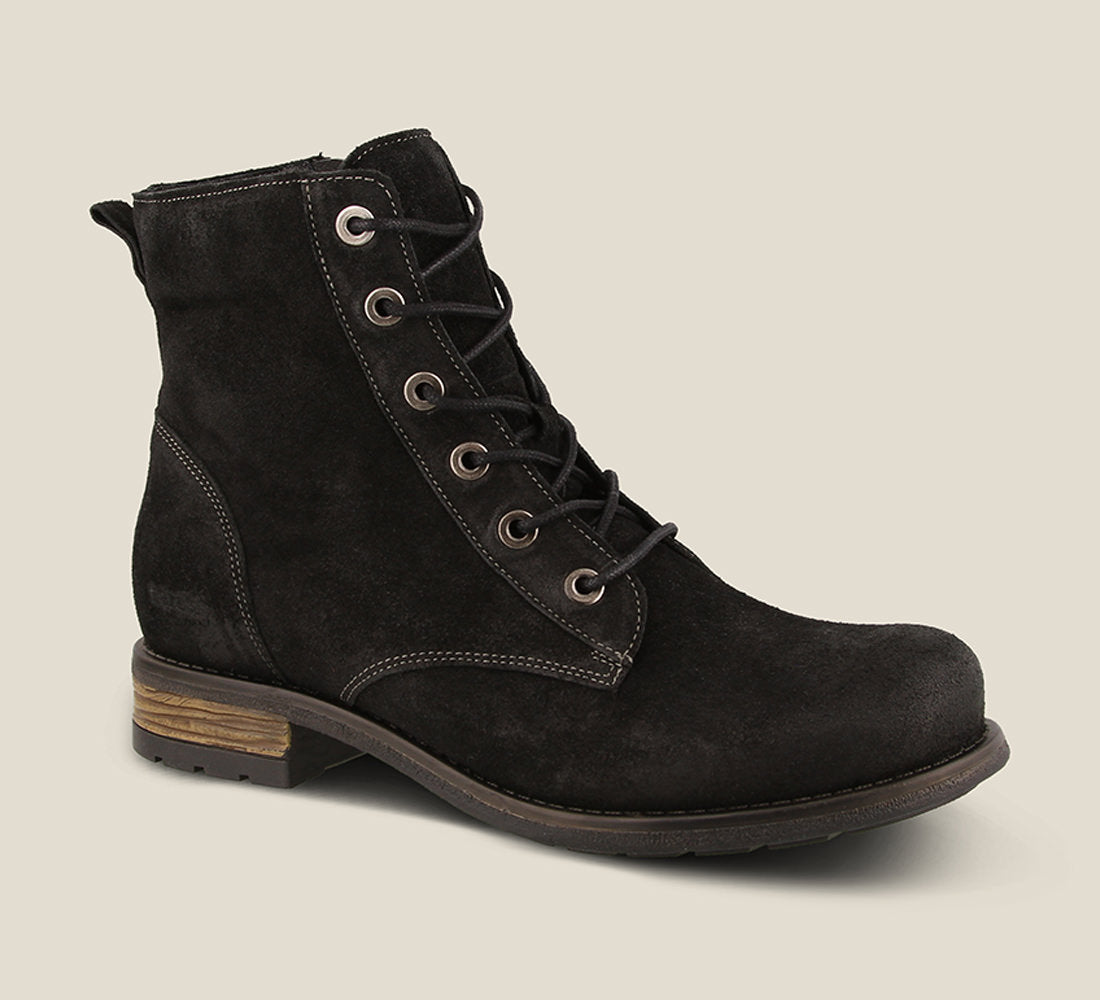 Taos Boots Women's Boot Camp-Black Rugged | Free Shipping