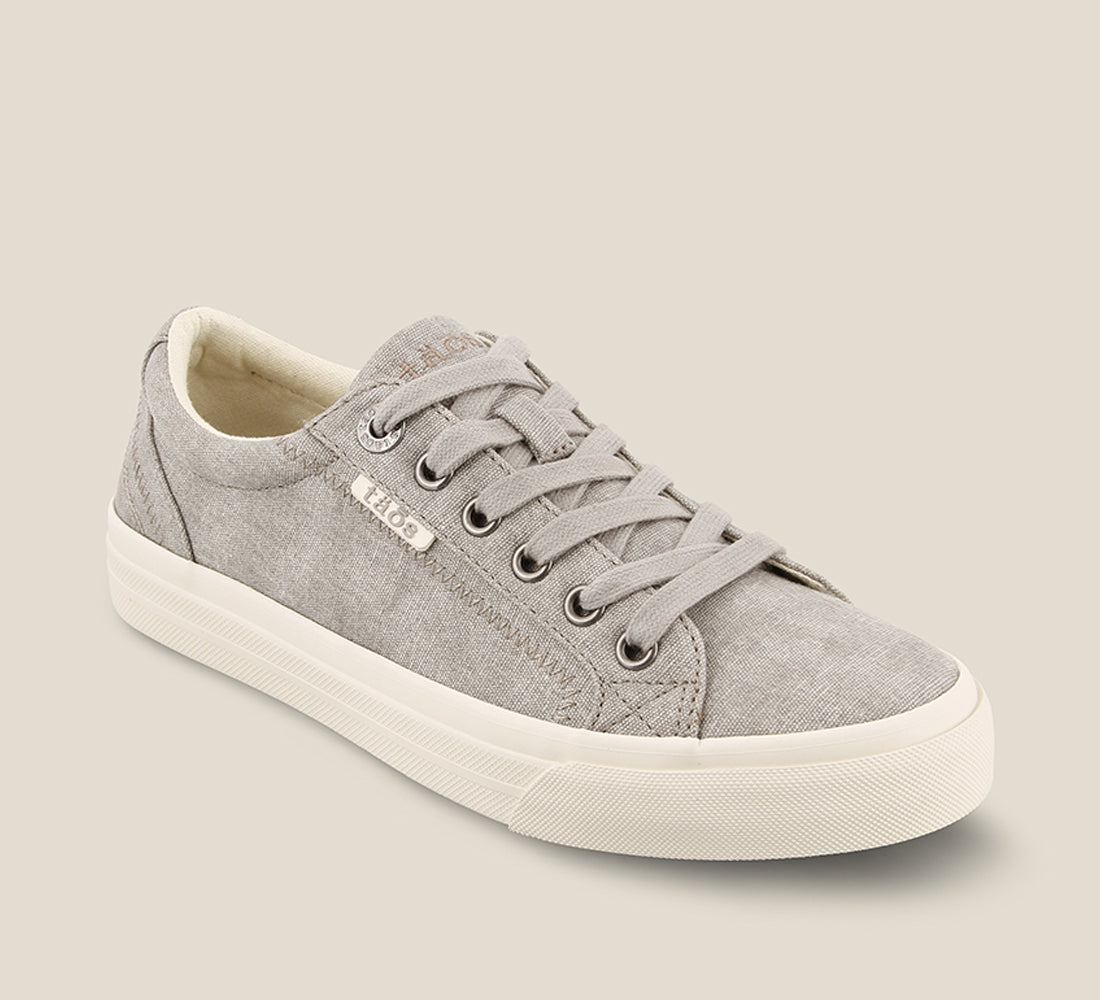 Taos Sneakers Women's Plim Soul-Grey Wash Canvas | Free Shipping