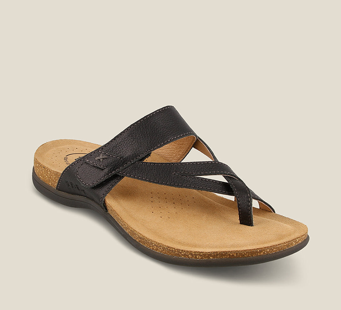 Taos Sandals Women's Perfect-Black | Free Shipping