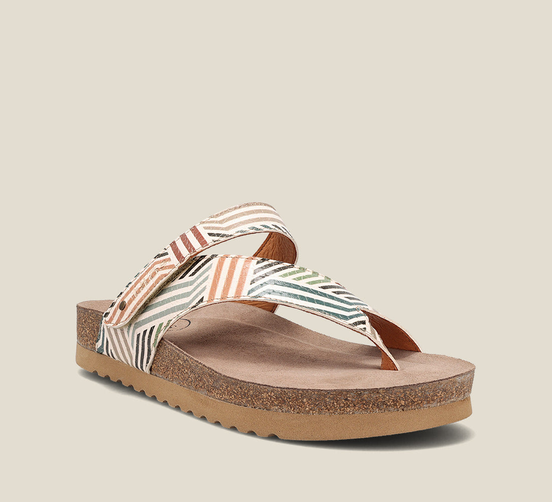 Taos Sandals Women's Lola-Geometric Multi | Free Shipping
