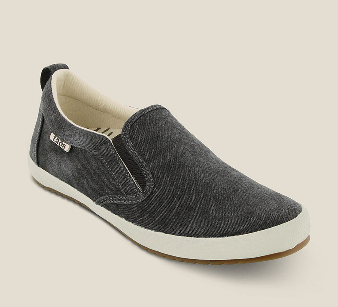 Taos Sneakers Women's Dandy-Charcoal Wash Canvas | Free Shipping
