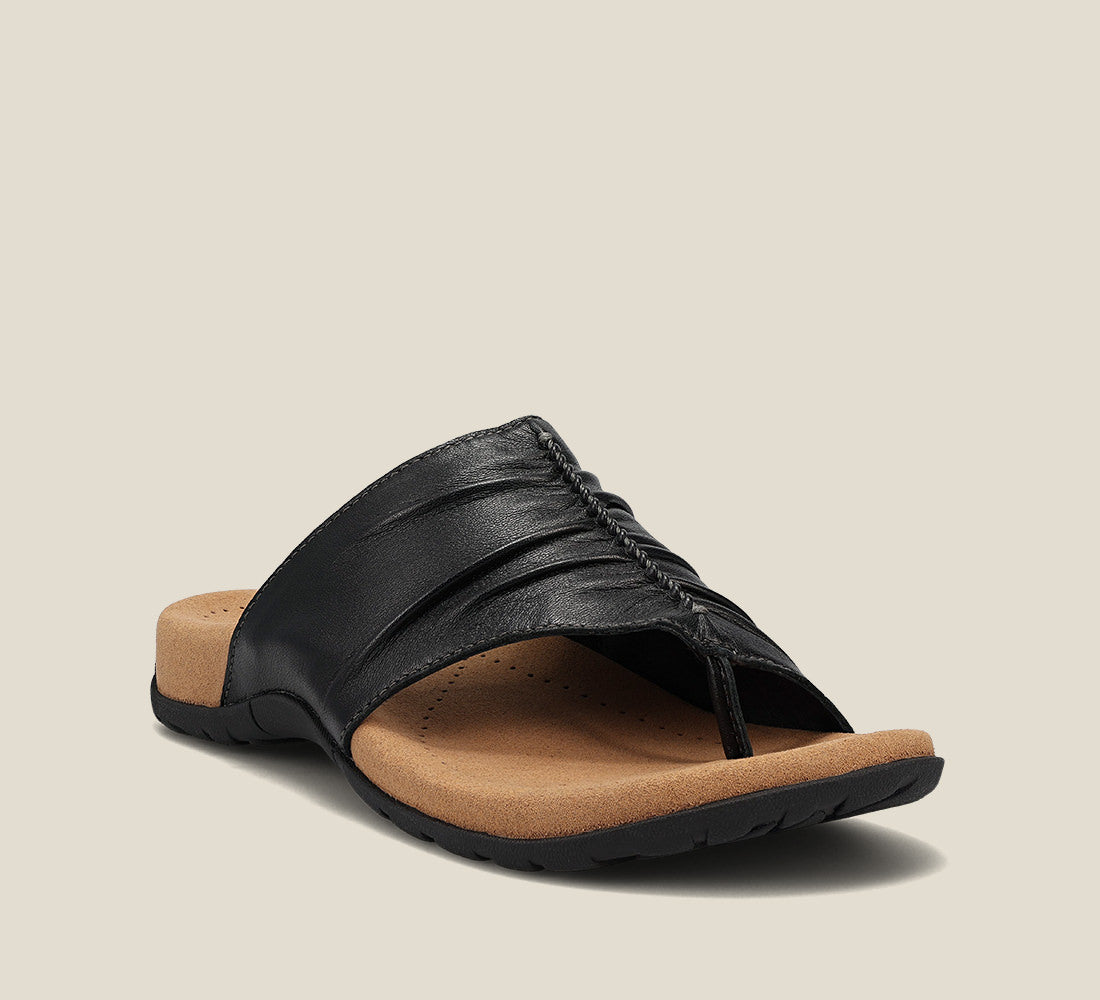 Taos Sandals Women's Gift 2-Black | Free Shipping