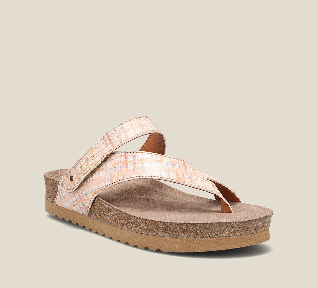 Taos Sandals Women's Lola-Shell Pink Multi | Free Shipping