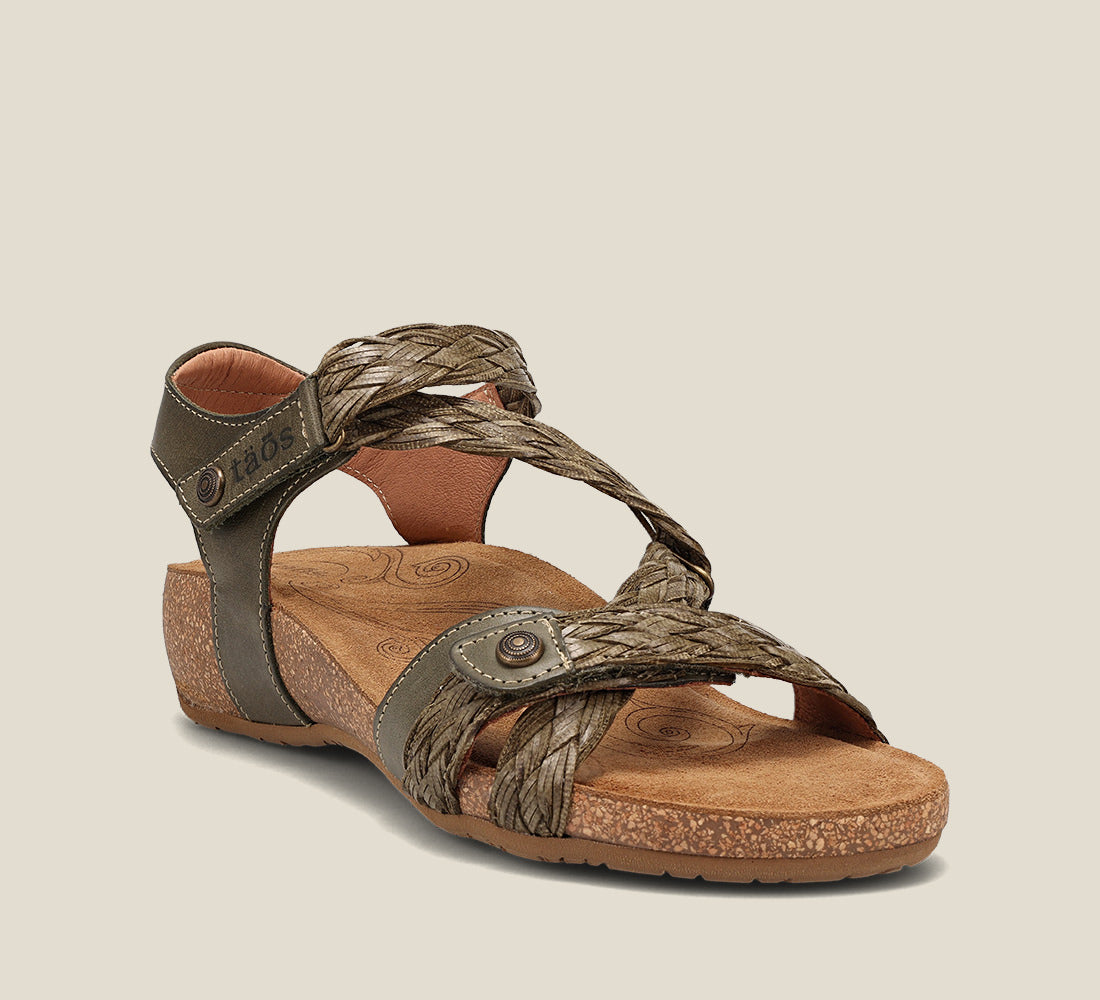 Taos Sandals Women's Newlie-Olive | Free Shipping