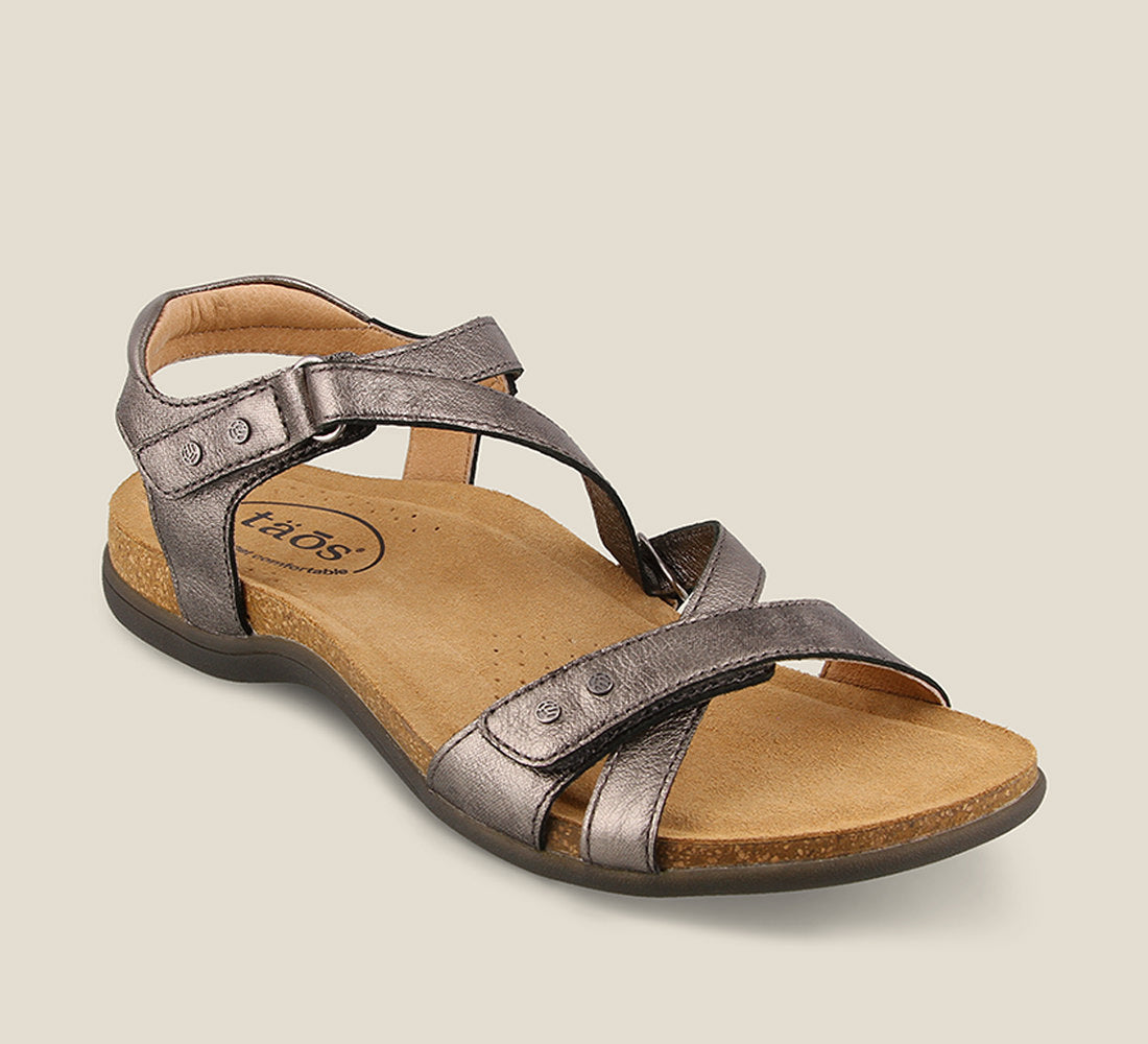 Taos Sandals Women's Grand Z-Pewter | Free Shipping