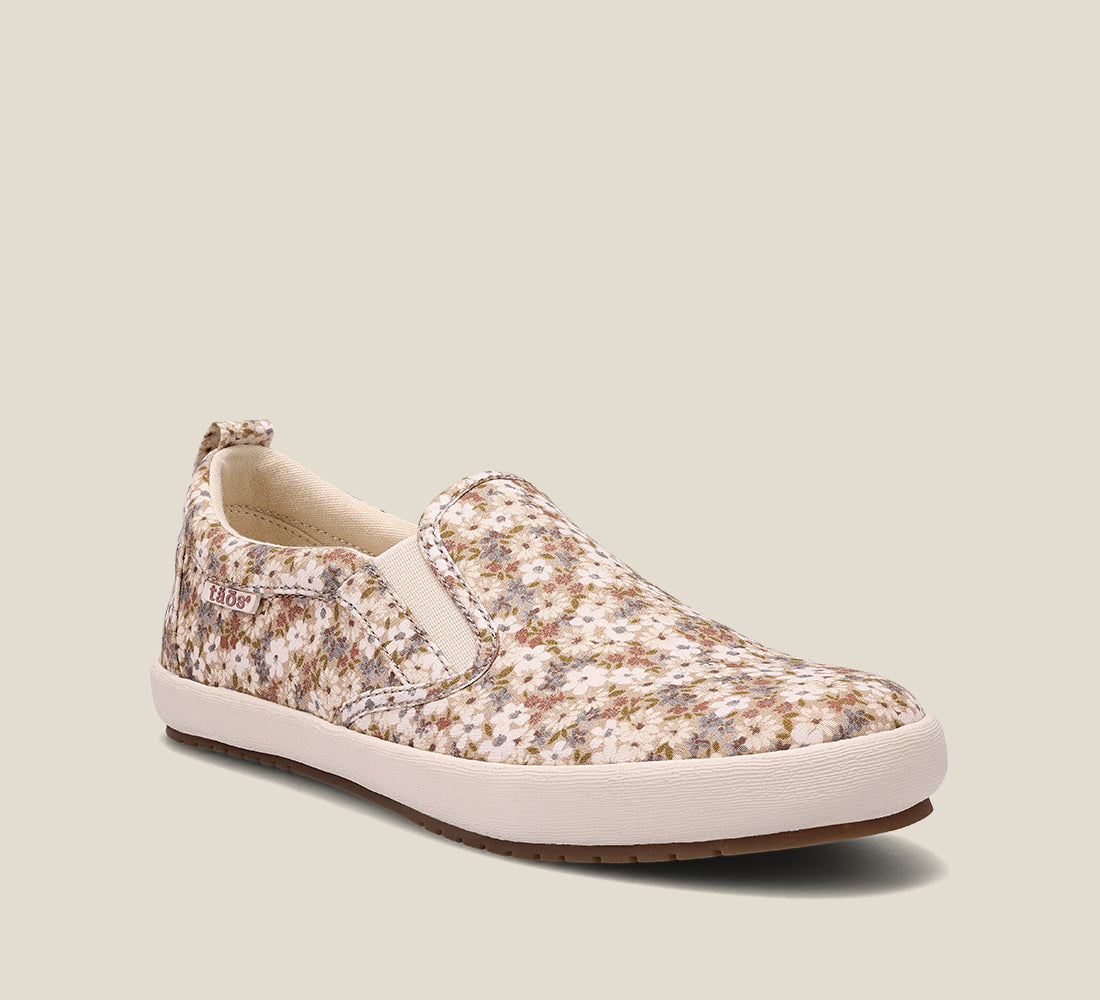 Taos Sneakers Women's Dandy-Natural Floral Multi | Free Shipping