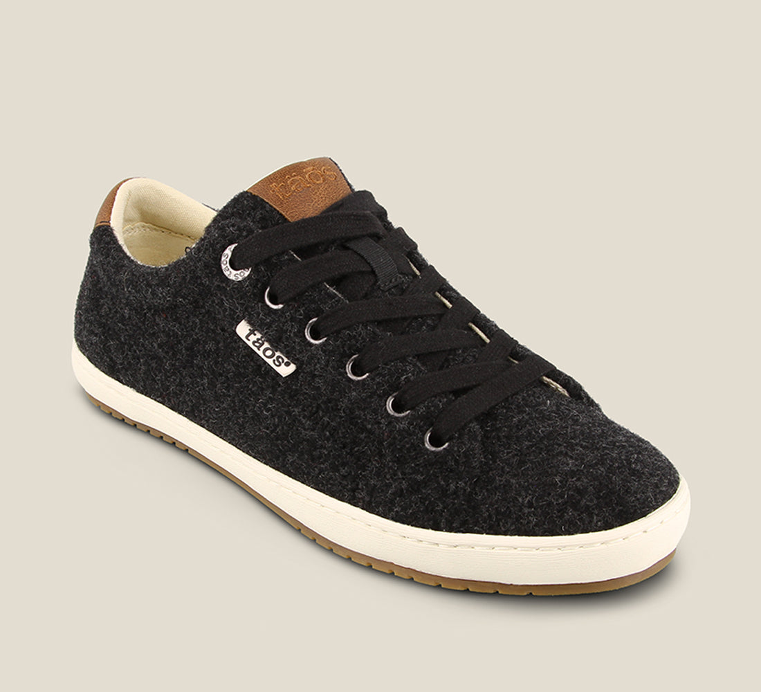Taos Sneakers Women's Star Burst-Black/Tan Wool | Free Shipping
