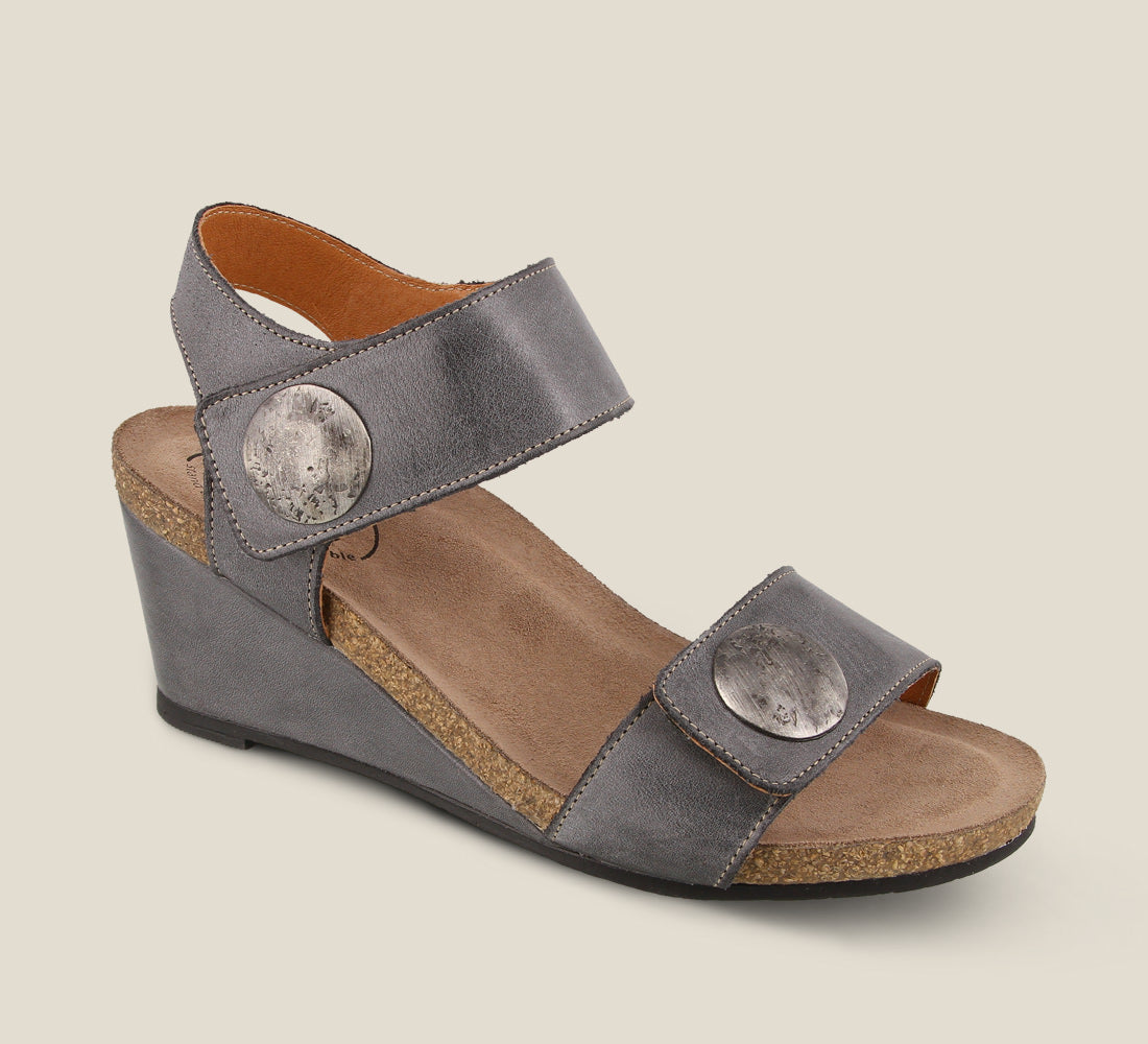 Taos Sandals Women's Carousel 3-Steel | Free Shipping