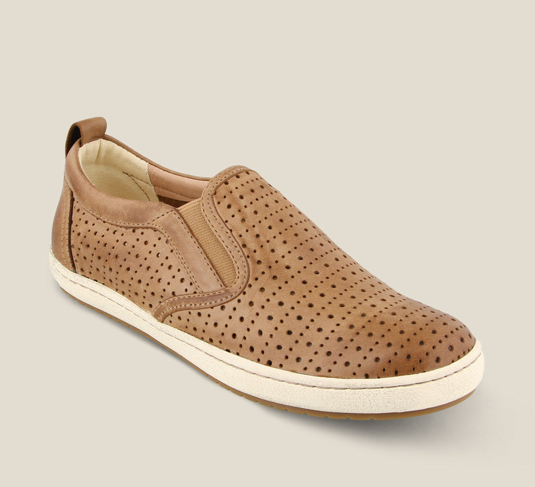 Taos Sneakers Women's Court-Tan | Free Shipping