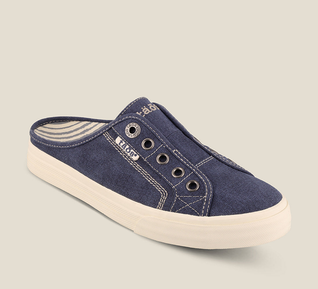 Taos Sneakers Women's Ez Soul-Blue Wash Canvas | Free Shipping