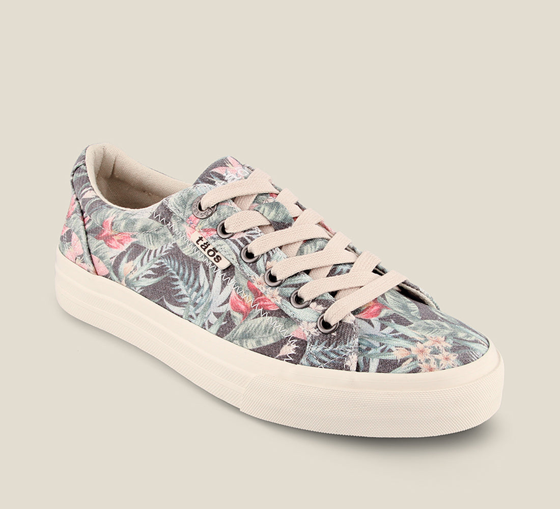 Taos Sneakers Women's Plim Soul-Black Tropical | Free Shipping