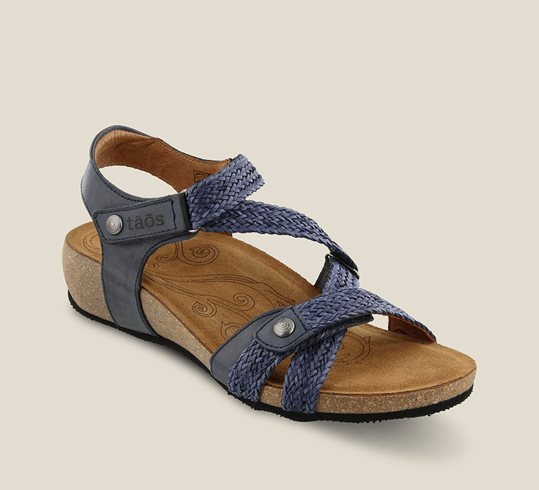 Taos Sandals Women's Trulie-Navy | Free Shipping