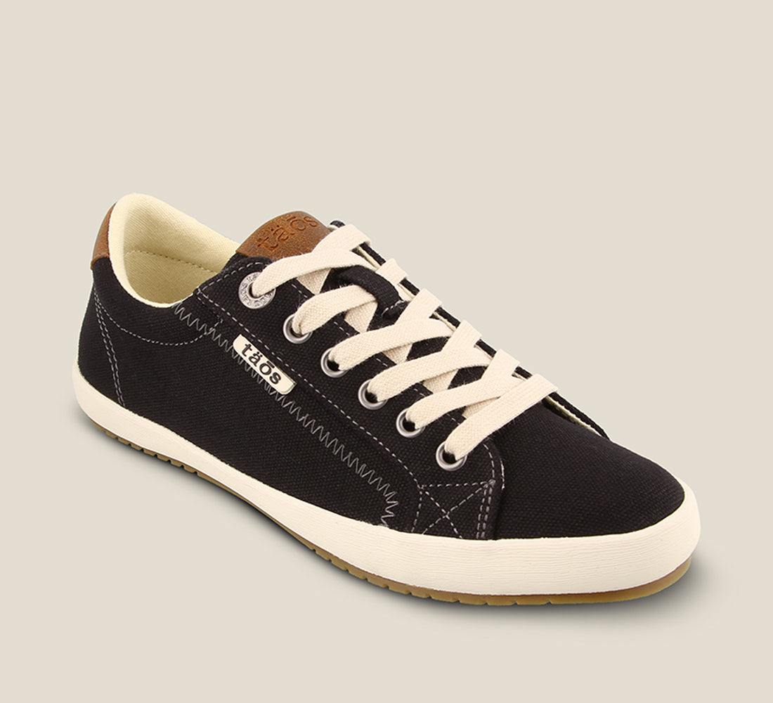 Taos Sneakers Women's Star Burst-Black/Tan | Free Shipping