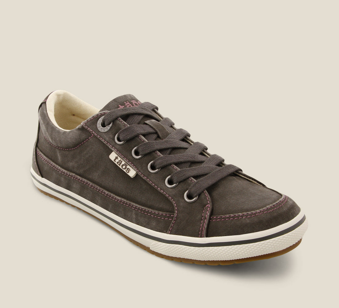 Taos Sneakers Women's Moc Star-Graphite Distressed | Free Shipping