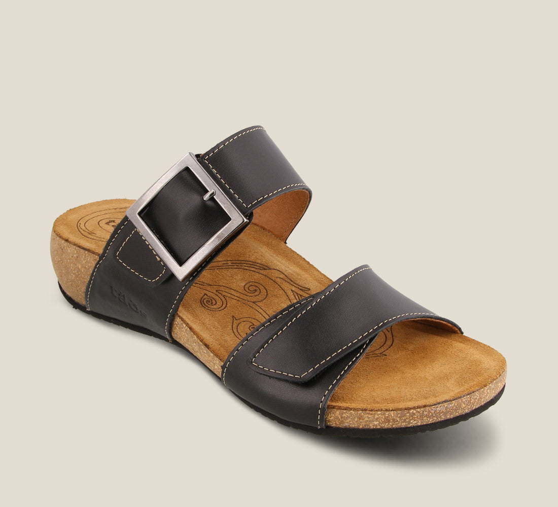 Taos Sandals Women's My Dear-Black | Free Shipping