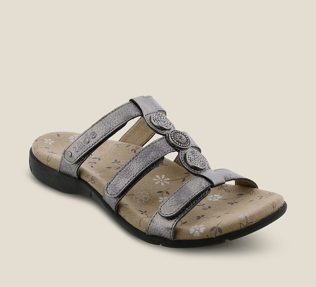 Taos Sandals Women's Prize 3-Pewter | Free Shipping