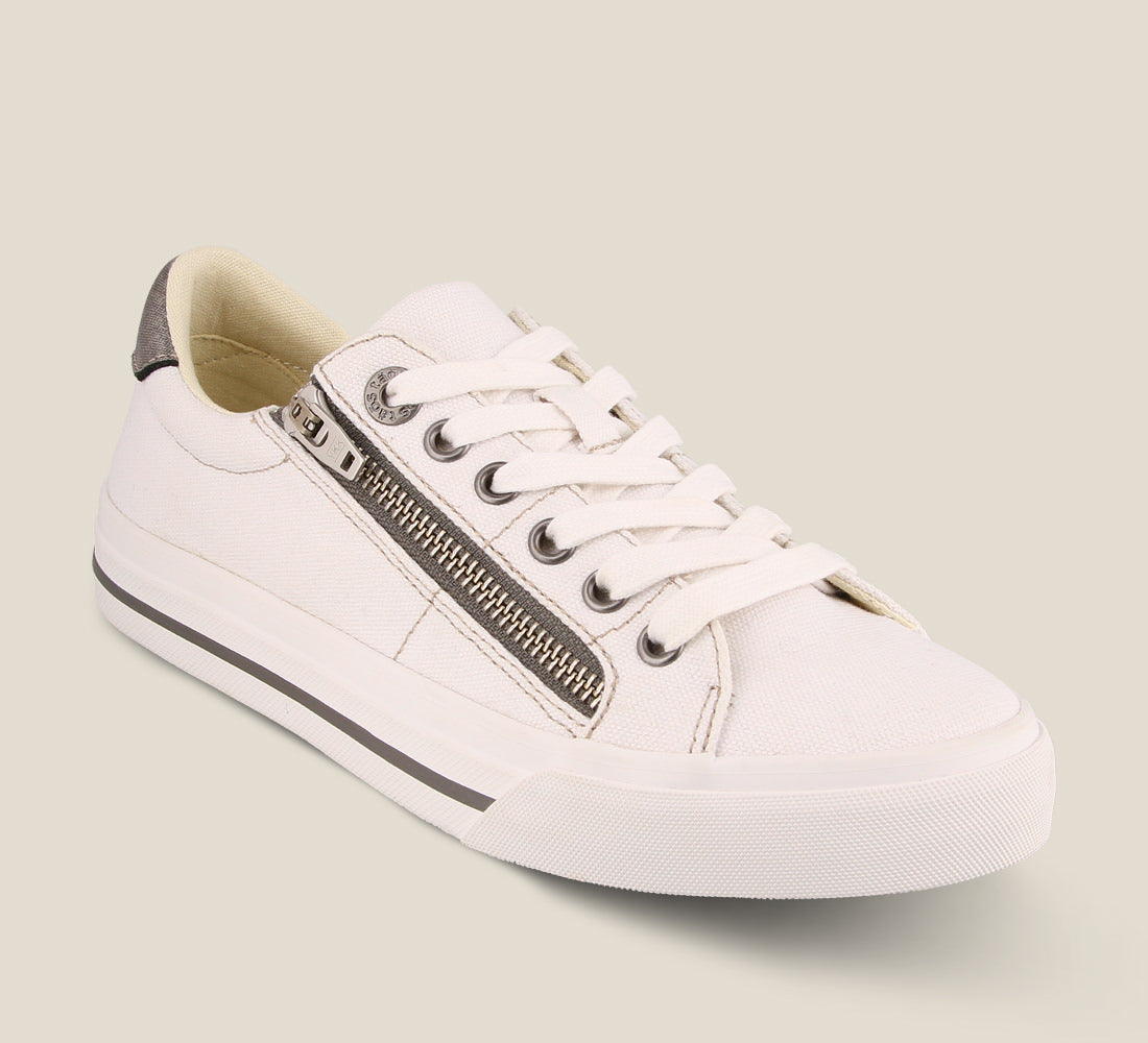Taos Sneakers Women's Z Soul-White/Pewter | Free Shipping