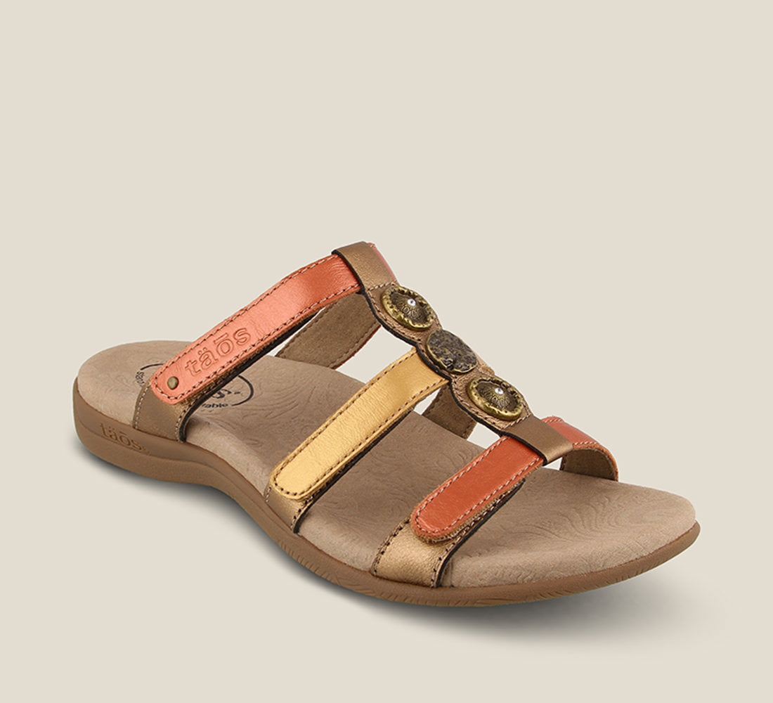 Taos Sandals Women's Prize 4-Copper Multi | Free Shipping