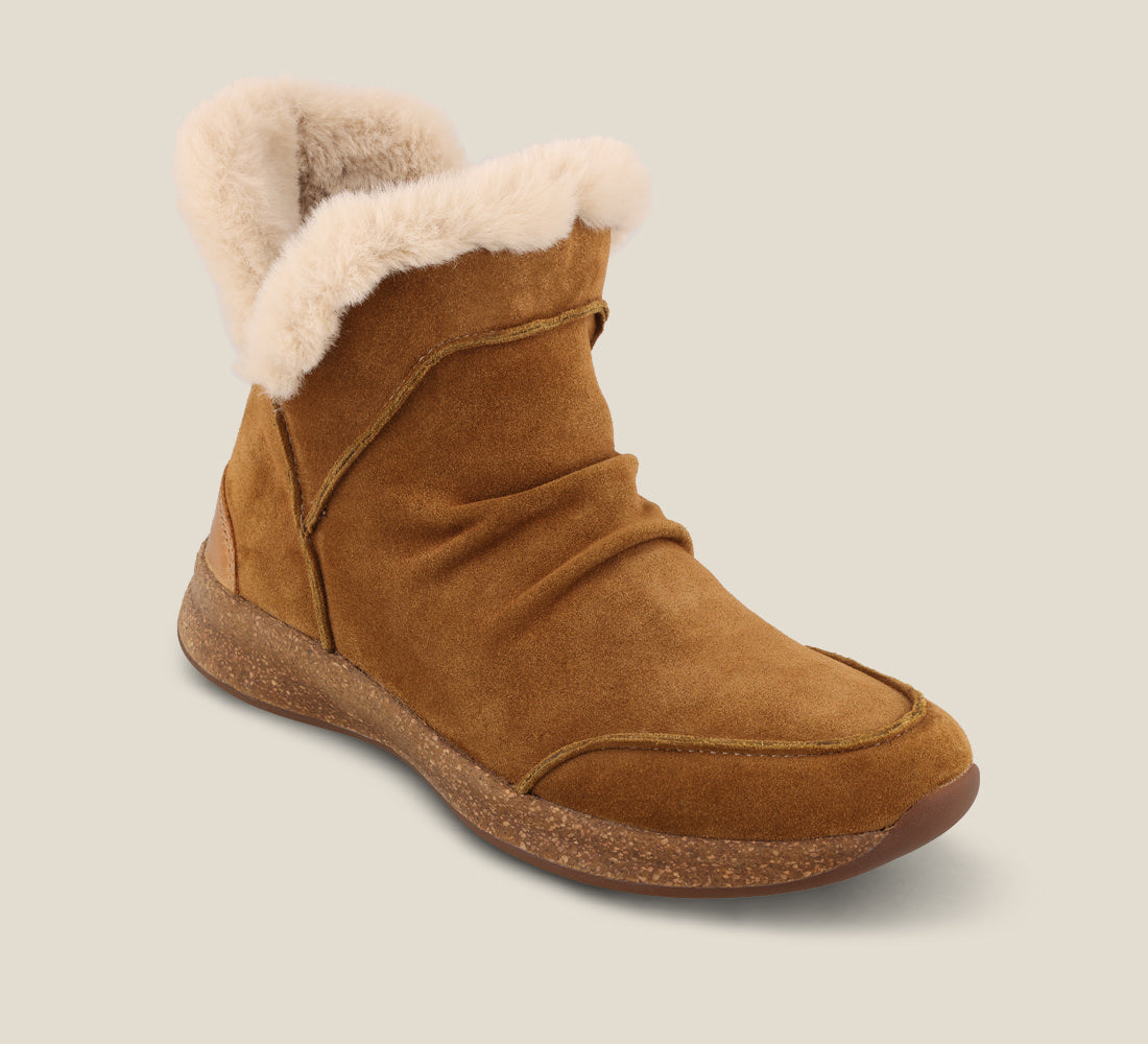 Taos Boots Women's Future Mid-Chestnut Suede | Free Shipping