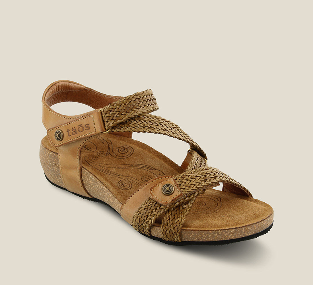Taos Sandals Women's Trulie-Camel | Free Shipping