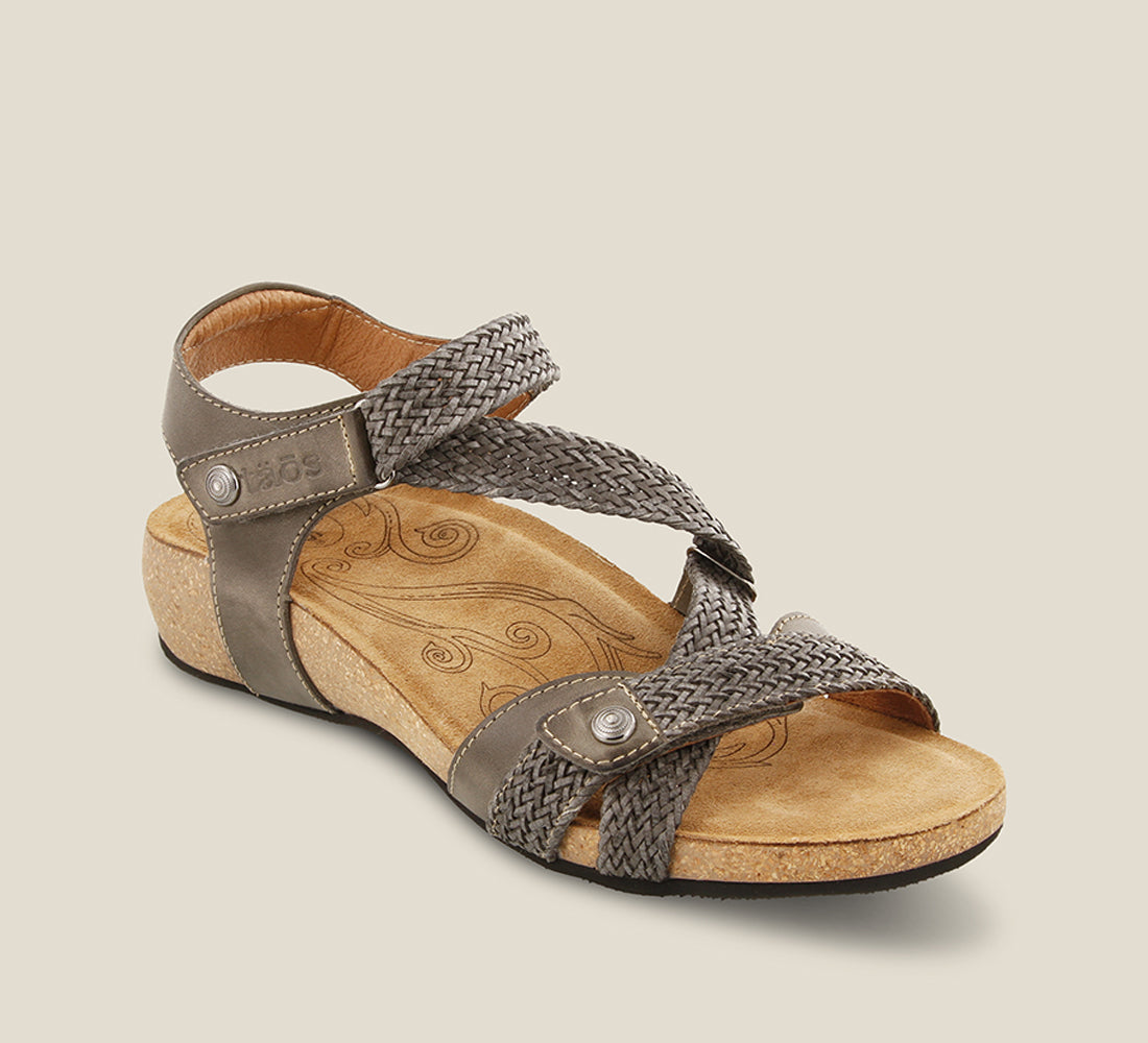 Taos Sandals Women's Trulie-Dark Grey | Free Shipping