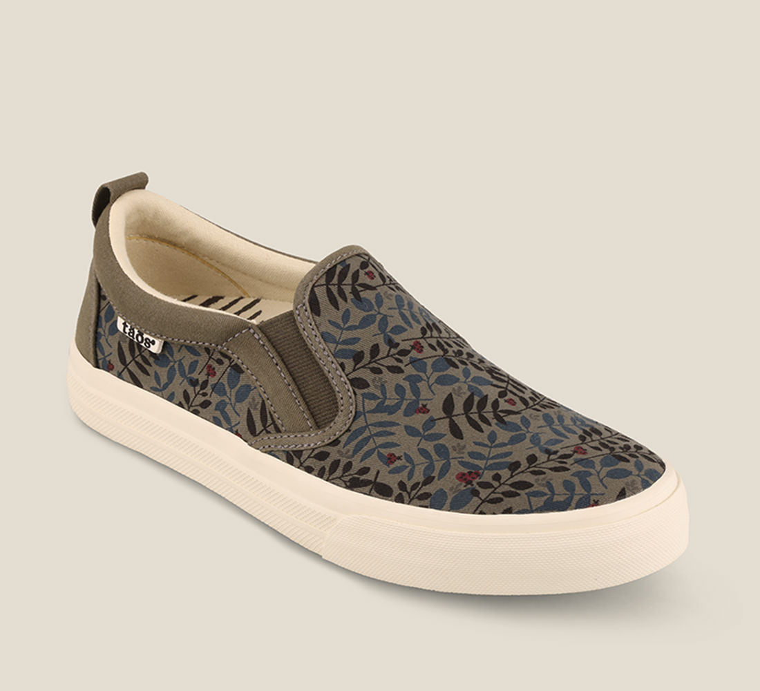 Taos Sneakers Women's Rubber Soul-Olive Branch Multi | Free Shipping