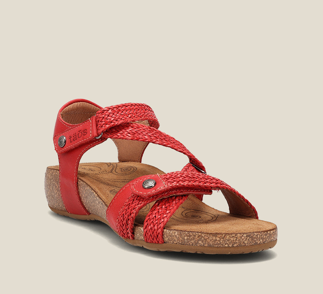 Taos Sandals Women's Trulie-True Red | Free Shipping