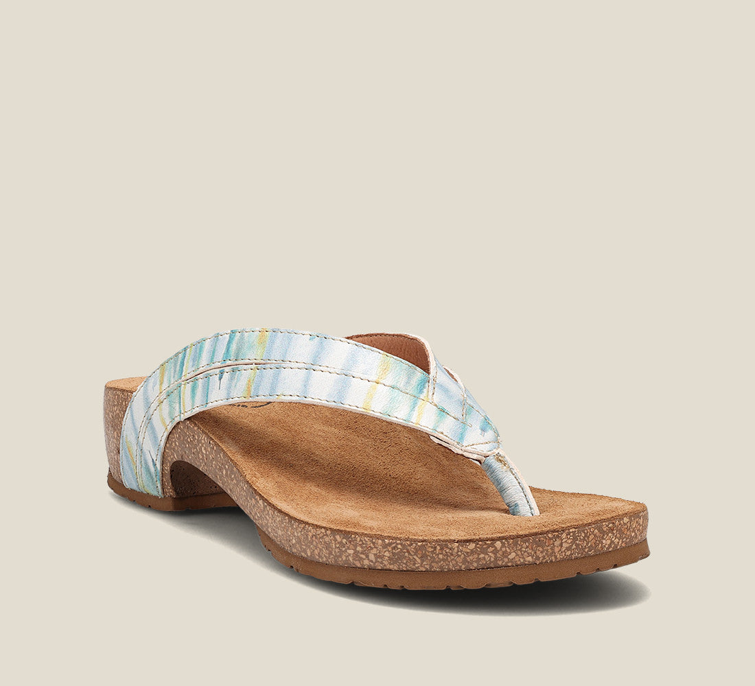 Taos Sandals Women's Link-Blue Multi | Free Shipping