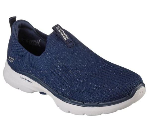 Skechers Womens GOwalk 6 - Ocean Crystal