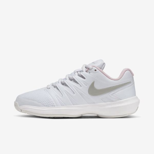 NikeCourt Air Zoom Prestige | White / Pink Foam / Photon Dust