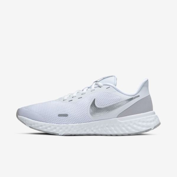 Nike Revolution 5 | White / Pure Platinum / Wolf Grey